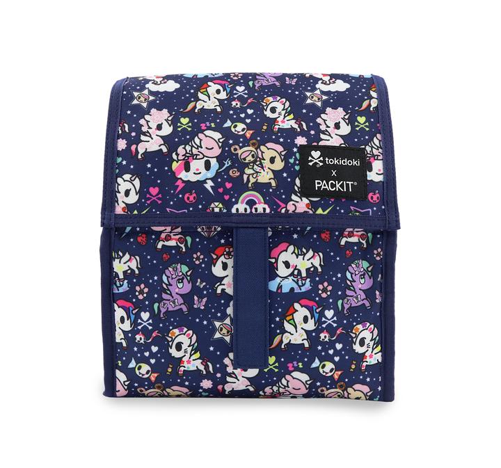 TOKIDOKI x PackIt Freezable Lunch Bag - Unicorno Dreams (Personal Cooler)